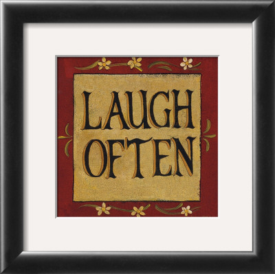 Laugh Often by Lisa Hilliker Pricing Limited Edition Print image
