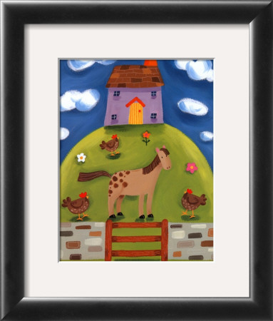 Purple Farmhouse by Sophie Harding Pricing Limited Edition Print image