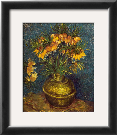 Bell Lilies In A Copper Vase by Vincent Van Gogh Pricing Limited Edition Print image