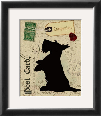 Scottie Silhouette by Nancy Shumaker Pallan Pricing Limited Edition Print image