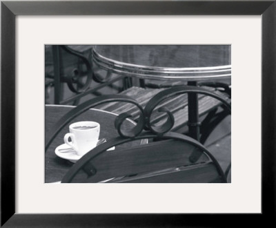 Coffee Cup On Table by Francisco Fernandez Pricing Limited Edition Print image