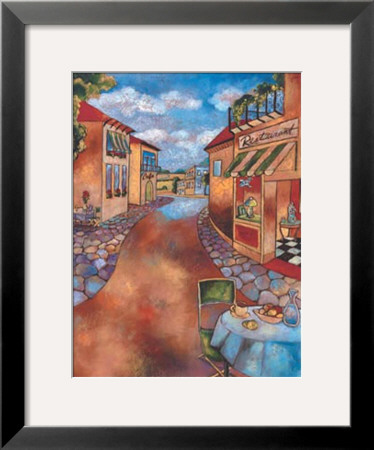 Village Restaurant by John Clayton Pricing Limited Edition Print image