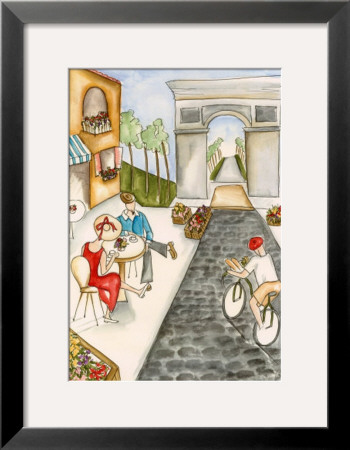 Parisian Holiday Ii by Jennifer Goldberger Pricing Limited Edition Print image