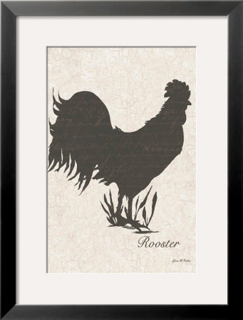 Rooster Silhouette Ii by Grace Pullen Pricing Limited Edition Print image
