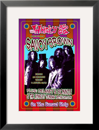 Savoy Brown At The Whiskey A-Go-Go by Dennis Loren Pricing Limited Edition Print image