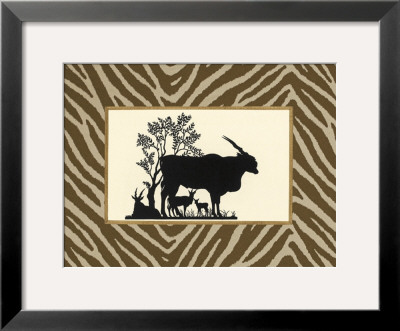 Serengeti Silhouette I by Sarah Elizabeth Chilton Pricing Limited Edition Print image