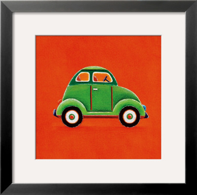 Green Car by Simon Hart Pricing Limited Edition Print image