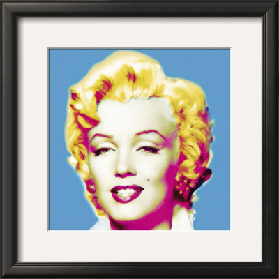 Marilyn In Blue by Wyndham Boulter Pricing Limited Edition Print image
