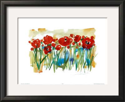 Field Of Poppies by Alfred Gockel Pricing Limited Edition Print image
