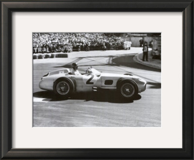 Grand Prix De Monaco, 1955 by Alan Smith Pricing Limited Edition Print image