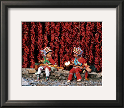 Yi, Children, Yunnan, China by Pu Zhonghua Pricing Limited Edition Print image