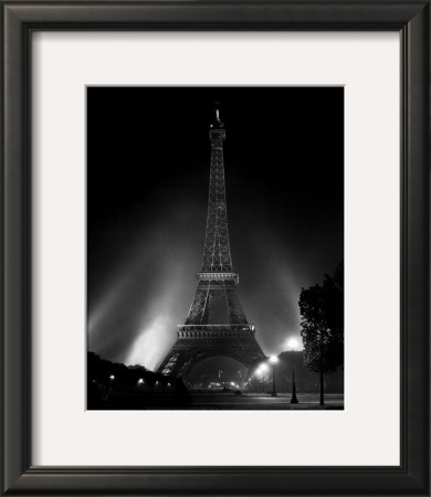 The Eiffel Tower At Night by Pierre Jahan Pricing Limited Edition Print image
