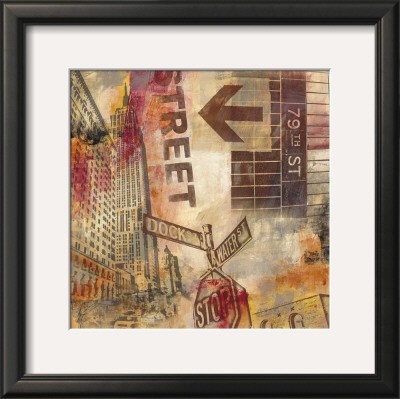 New York Intersection by Sara Abbott Pricing Limited Edition Print image