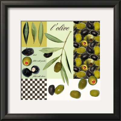 Olive Montage by Ute Nuhn Pricing Limited Edition Print image