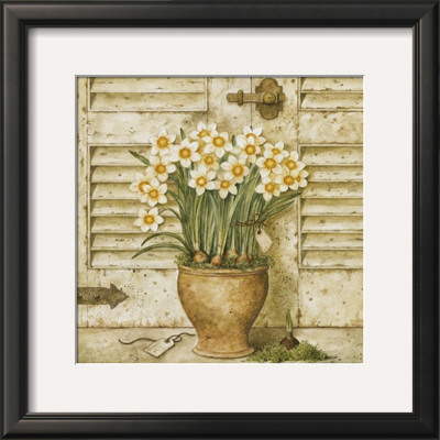 Potted Flowers I by Eric Barjot Pricing Limited Edition Print image