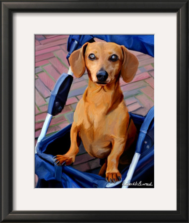 Daschund Drive Through by Robert Mcclintock Pricing Limited Edition Print image