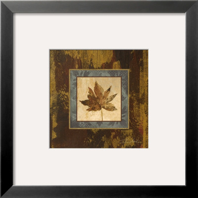 Autumn Leaf Square Iv by Silvia Vassileva Pricing Limited Edition Print image