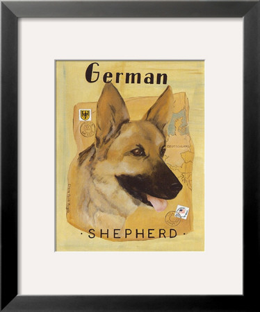 German Shepard by Claire Pavlik Purgus Pricing Limited Edition Print image