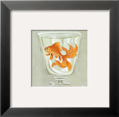 Whimsical Goldfish Iv by Zoe Beresford Pricing Limited Edition Print image