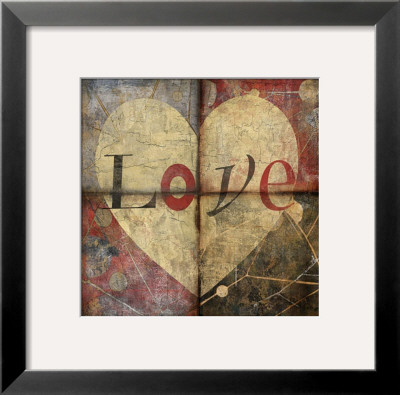Symbol Of Love 4-Patch by Benny Diaz Pricing Limited Edition Print image