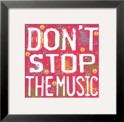 Don't Stop The Music by Louise Carey Pricing Limited Edition Print image