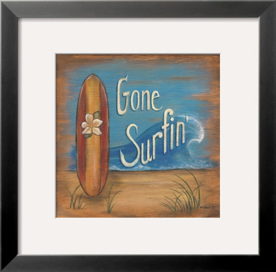 Gone Surfing by Kim Lewis Pricing Limited Edition Print image