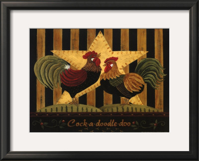 Cock-A-Doodle-Doo by Jo Moulton Pricing Limited Edition Print image