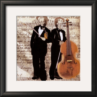 Double Musician by Troy Pricing Limited Edition Print image