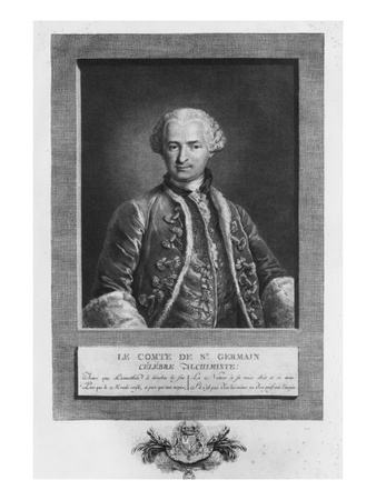 Count Of St. Germain, Famous Alchemist, 1783 by N. Thomas Pricing Limited Edition Print image