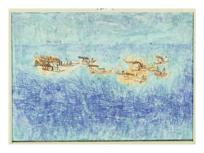 Flotilla, 1925 by Paul Klee Pricing Limited Edition Print image