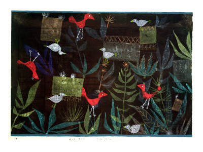 Bird Garden, 1924 by Paul Klee Pricing Limited Edition Print image
