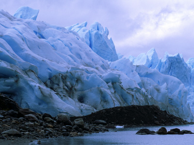 Perito Moreno Glacier And Terminal Moraine, Los Glaciares National Park, Argentina by Pete Oxford Pricing Limited Edition Print image
