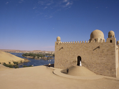 Aga Khan Mausoleum On River Nile, Aswan, Egypt by Staffan Widstrand Pricing Limited Edition Print image