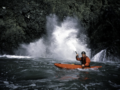 Sea Kayaking, Usa by Gordon Brown Pricing Limited Edition Print image
