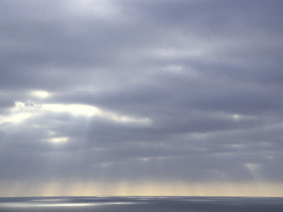 Clouds Over California Ocean, Usa by Michael Brown Pricing Limited Edition Print image