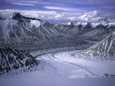 North Ronbuk Glacier, Nepal by Michael Brown Pricing Limited Edition Print image