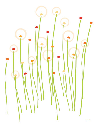Orange Dandelion by Avalisa Pricing Limited Edition Print image