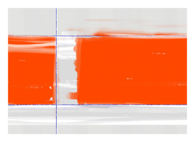 Orange Rectangle by Naxart Pricing Limited Edition Print image