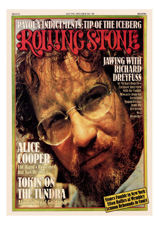 Richard Dreyfuss, Rolling Stone No. 192, July 1975 by Bud Lee Pricing Limited Edition Print image