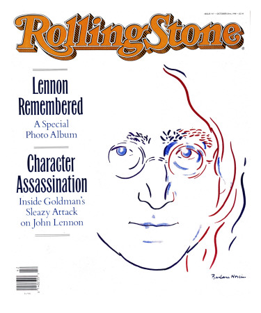 John Lennon, Rolling Stone No. 537, October 1988 by Barbara Nessim Pricing Limited Edition Print image