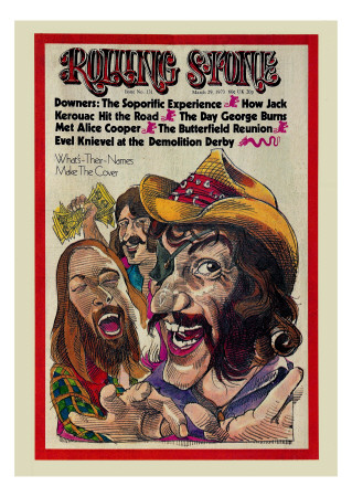 Dr. Hook And The Medicine Show, Rolling Stone No. 131, March 1973 by Gerry Gersten Pricing Limited Edition Print image