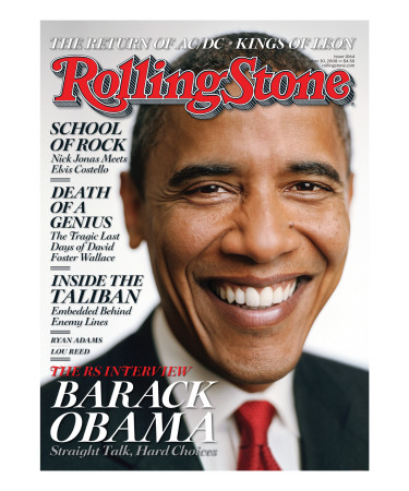 Barack Obama, Rolling Stone No. 1064, October 30, 2008 by Sam Jones Pricing Limited Edition Print image