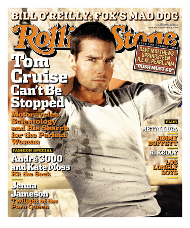 Tom Cruise, Rolling Stone No. 956, September 2004 by Tony Duran Pricing Limited Edition Print image