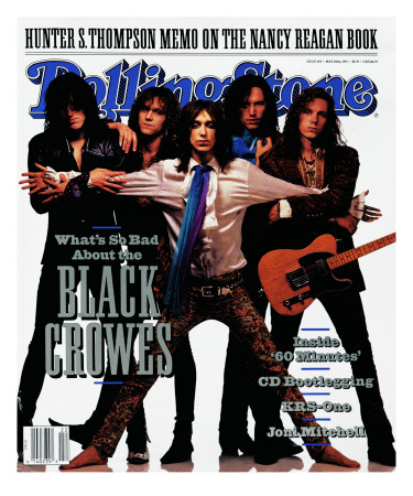 Black Crowes, Rolling Stone No. 605, May 1991 by Mark Seliger Pricing Limited Edition Print image