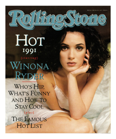 Winona Ryder, Rolling Stone No. 604, May 16, 1991 by Herb Ritts Pricing Limited Edition Print image