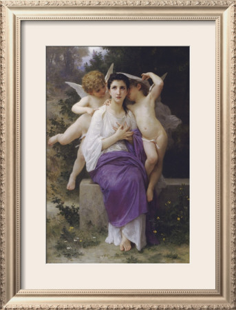 L'eveil Du Coeur by William Adolphe Bouguereau Pricing Limited Edition Print image