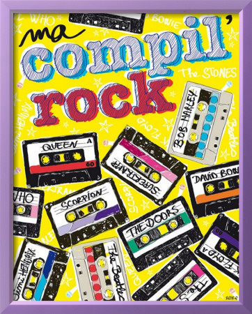 Ma Compil Rock by Suzie Q. Pricing Limited Edition Print image