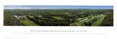 1993 Us Open Championship, Baltusrol Golf Club by Mark Segal Pricing Limited Edition Print image