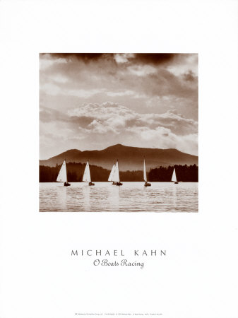 O Boats Racing by Michael Kahn Pricing Limited Edition Print image