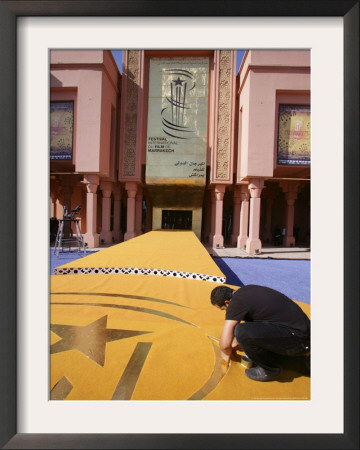 Before The Opening Ceremony Of The Sixth Marrakesh International Film Festival by Jalil Bounhar Pricing Limited Edition Print image
